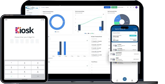 ProjecTime System Preview Interface
