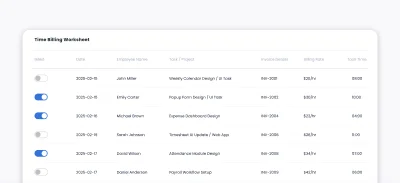 Time Billing Overview