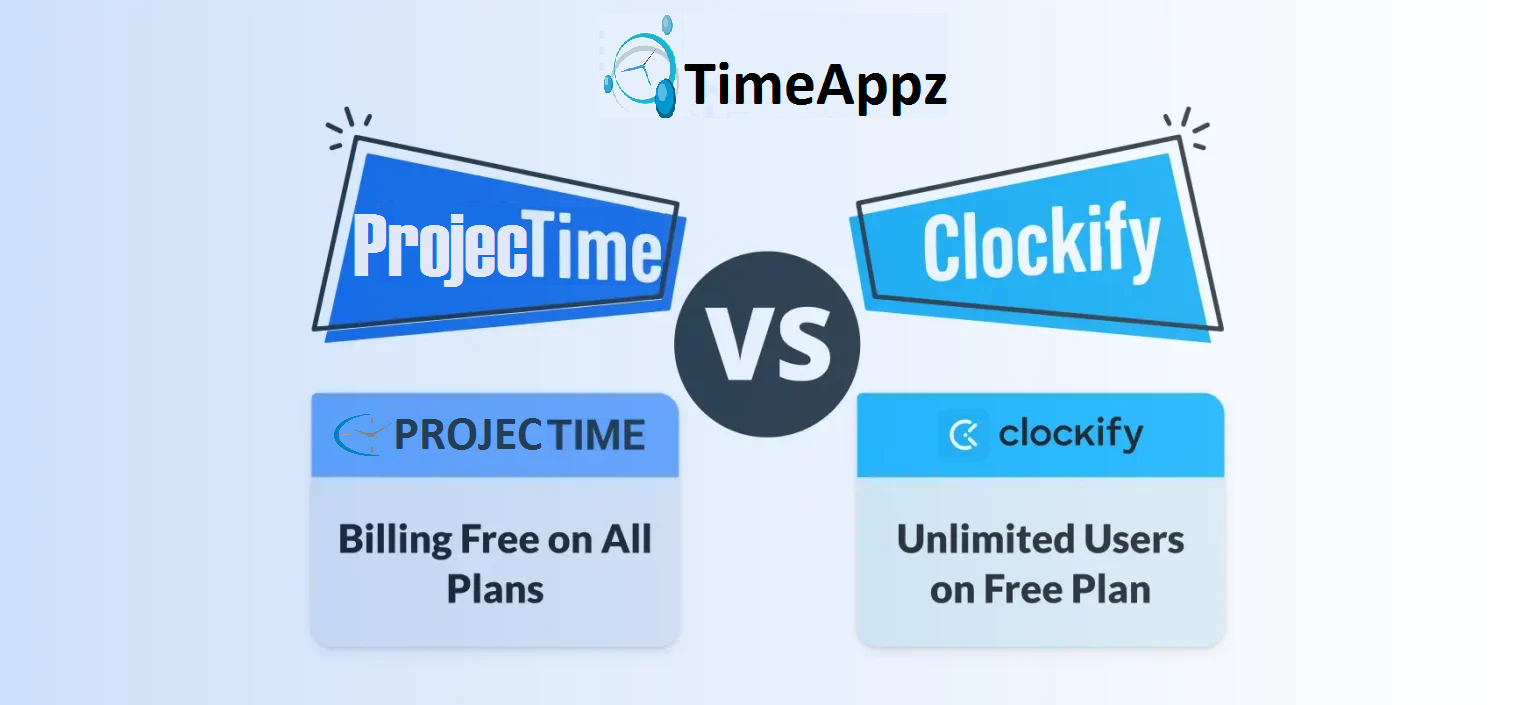 Comparison chart of Time Live and Clockify